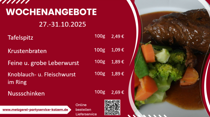 Metzgerei Kolzem Troisdorf, Sankt Augustin, Siegburg, Niederkassel, Oberlar, Partyservice, Catering, Hochzeitsfeier, Grillfest