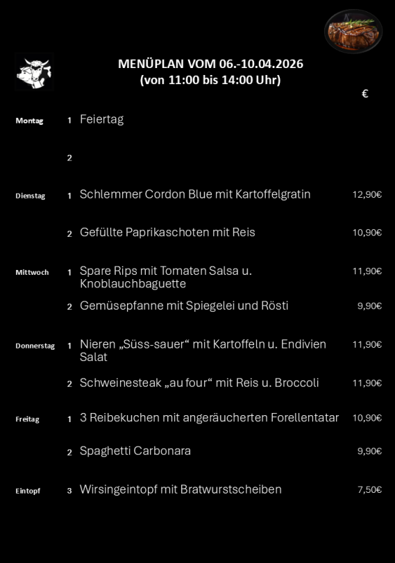 Mittagstisch Troisdorf, Speisekarte, Lieferservice, Essen auf Räder