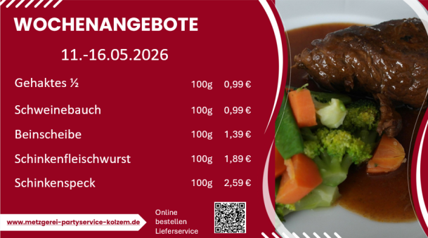 Metzgerei Kolzem Troisdorf, Sankt Augustin, Siegburg, Niederkassel, Oberlar, Partyservice, Catering, Hochzeitsfeier, Grillfest
