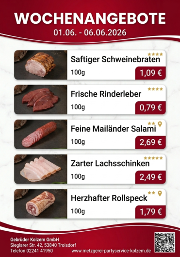Metzgerei Kolzem Troisdorf, Sankt Augustin, Siegburg, Niederkassel, Oberlar, Partyservice, Catering, Hochzeitsfeier, Grillfest