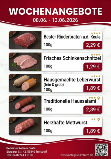Metzgerei Kolzem Troisdorf, Sankt Augustin, Siegburg, Niederkassel, Oberlar, Partyservice, Catering, Hochzeitsfeier, Grillfest