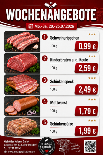Metzgerei Kolzem Troisdorf, Sankt Augustin, Siegburg, Niederkassel, Oberlar, Partyservice, Catering, Hochzeitsfeier, Grillfest