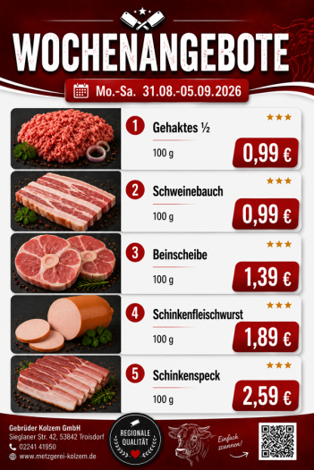 Metzgerei Kolzem Troisdorf, Sankt Augustin, Siegburg, Niederkassel, Oberlar, Partyservice, Catering, Hochzeitsfeier, Grillfest